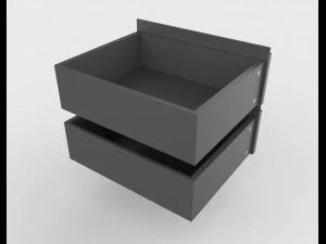 elona bedside table 3D Model