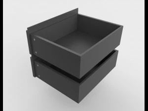 elona bedside table 3D Model