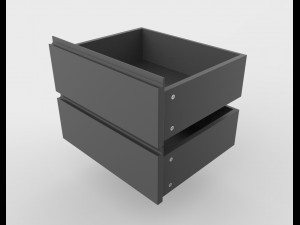 elona bedside table Modelo 3D
