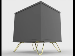 elona bedside table 3D Model