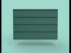 c&ocirc;moda elona Modelo 3D