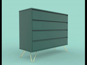 c&ocirc;moda elona Modelo 3D