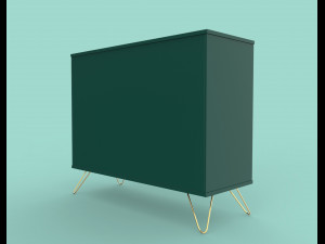 elona chest of drawers Model 3D