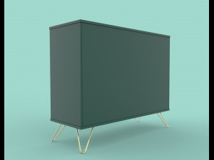 elona chest of drawers Model 3D