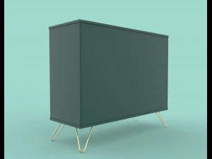 c&ocirc;moda elona Modelo 3D