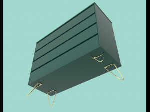 elona chest of drawers Model 3D
