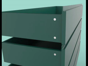 c&ocirc;moda elona Modelo 3D