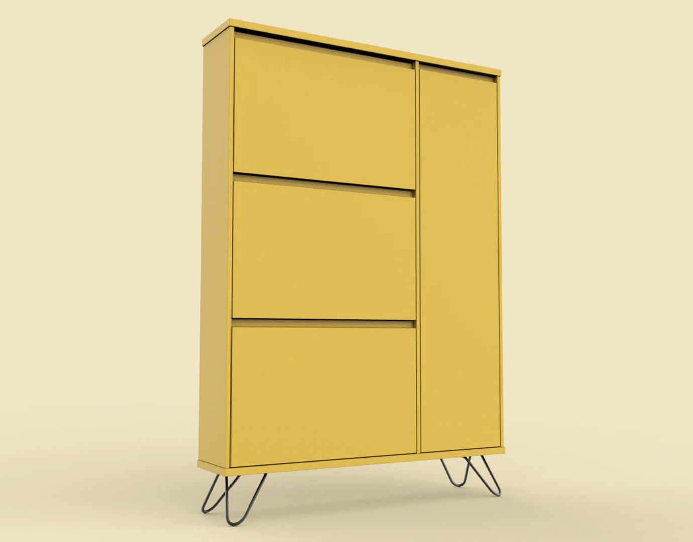 elona shoe storage 3D Model .c4d .max .obj .3ds .fbx .stl .blend
