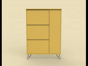 elona shoe storage 3D Model