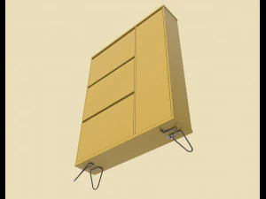 elona shoe storage 3D Model