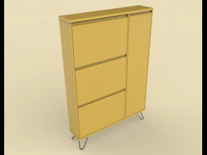 elona shoe storage 3D Model