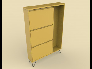 elona shoe storage Modelo 3D