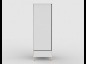 elona single wardrobe 3D 모델