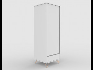 elona single wardrobe 3D 모델