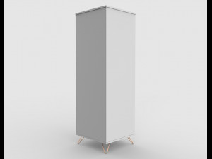 elona single wardrobe 3D 모델