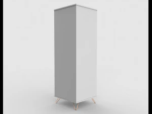 elona single wardrobe 3D Model