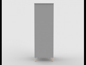 elona single wardrobe 3D 모델