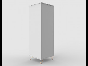 elona single wardrobe 3D 모델