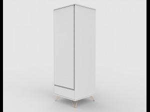 elona single wardrobe 3D 모델