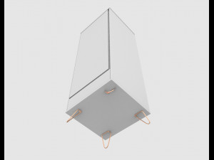 elona single wardrobe 3D 모델
