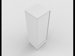 elona single wardrobe 3D 모델