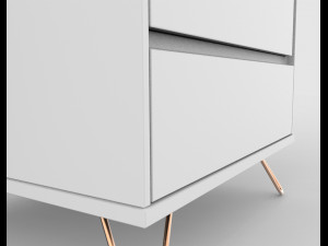 elona single wardrobe 3D 모델