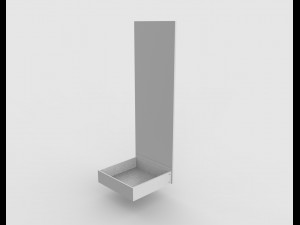 elona single wardrobe 3D 모델