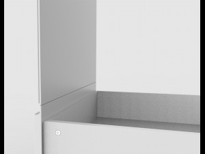 elona single wardrobe 3D 모델