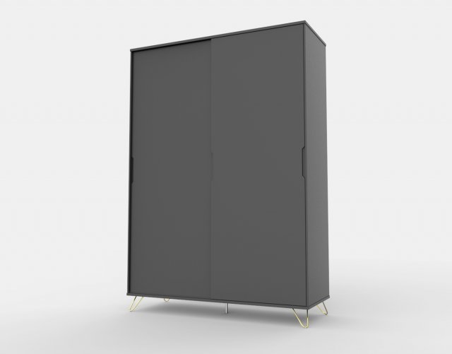 elona sliding wardrobe Modelo 3D .c4d .max .obj .3ds .fbx .stl .blend 