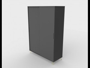 elona sliding wardrobe Modelo 3D