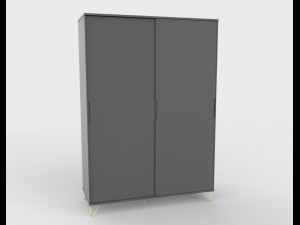 elona sliding wardrobe Modelo 3D