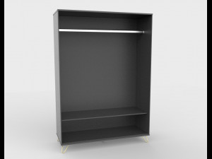elona sliding wardrobe Modelo 3D