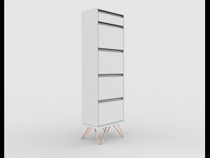 elona vanity chest of drawers Modelo 3D