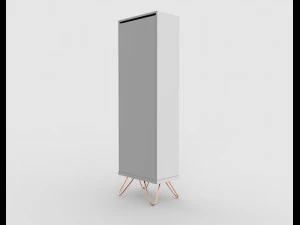 elona vanity chest of drawers 3D Model