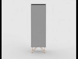 elona vanity chest of drawers 3D Model
