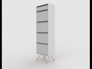 elona vanity chest of drawers Modelo 3D