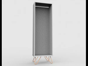 elona vanity chest of drawers 3D Model