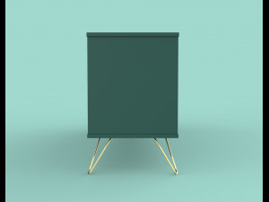 elona wide chest of drawers 3Dモデル