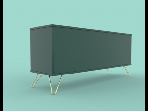 elona wide chest of drawers 3Dモデル