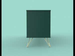 elona wide chest of drawers 3Dモデル