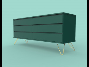 elona wide chest of drawers 3Dモデル