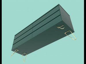 elona wide chest of drawers 3Dモデル