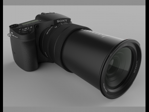 sony cyber-shot rx10 iii 3D Model