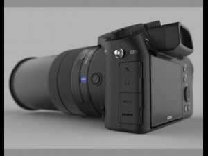 sony cyber-shot rx10 iii 3D Model