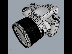 sony cyber-shot rx10 iii 3D Model