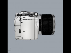 sony cyber-shot rx10 iii 3D Model