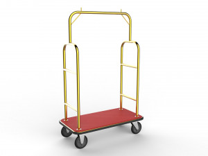hotel trolley 01 3D-Modell