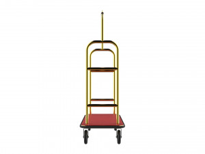 hotel trolley 01 3D Модель