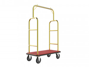 hotel trolley 01 3D Модель