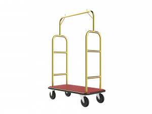 hotel trolley 01 3D Модель